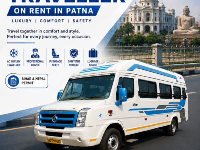 Traveller on Rent in Patna | Samriddhi Tourism Pvt Ltd