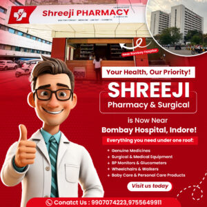 Pharmacy Near Bombay Hospital Indore