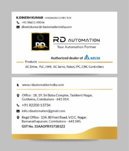 robotics and automation companies in Coimbatore