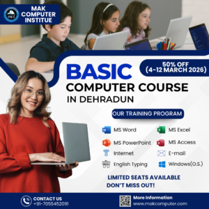 computer course in Dehradun