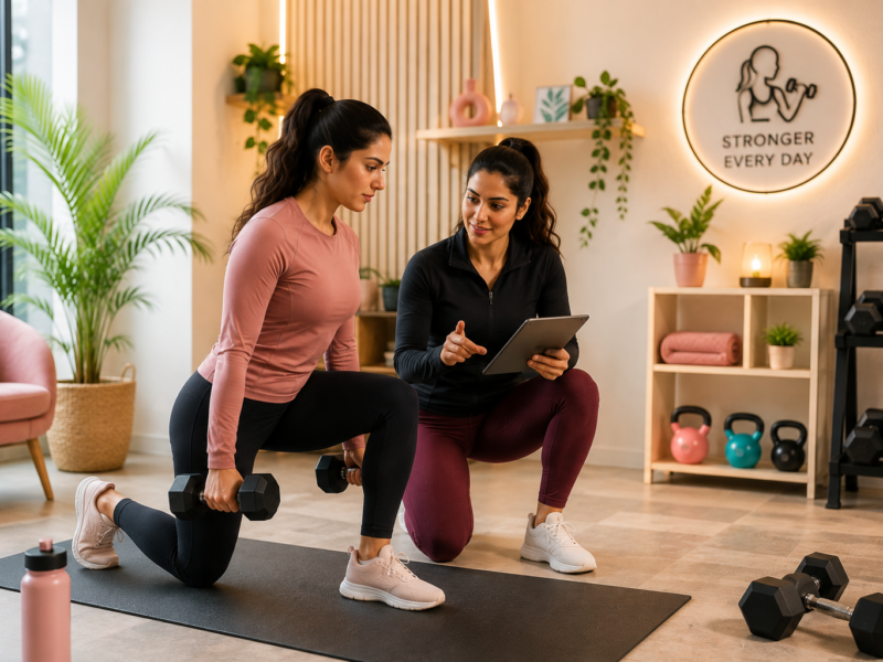 Fit Vibe Female Personal Trainer Lahore