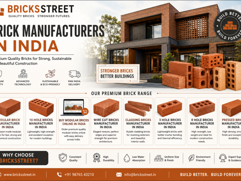 Exposed Brick & Brick Cladding Manufacturer in India | Bricks Street