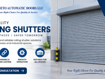 Automatic Doors & Rolling Shutters in Dubai | DETO