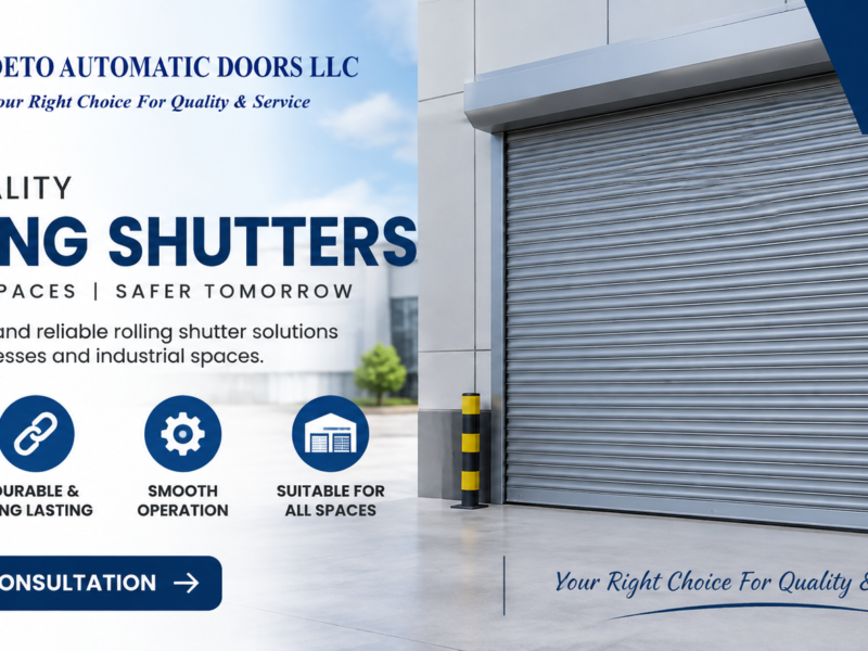 Automatic Doors & Rolling Shutters in Dubai | DETO