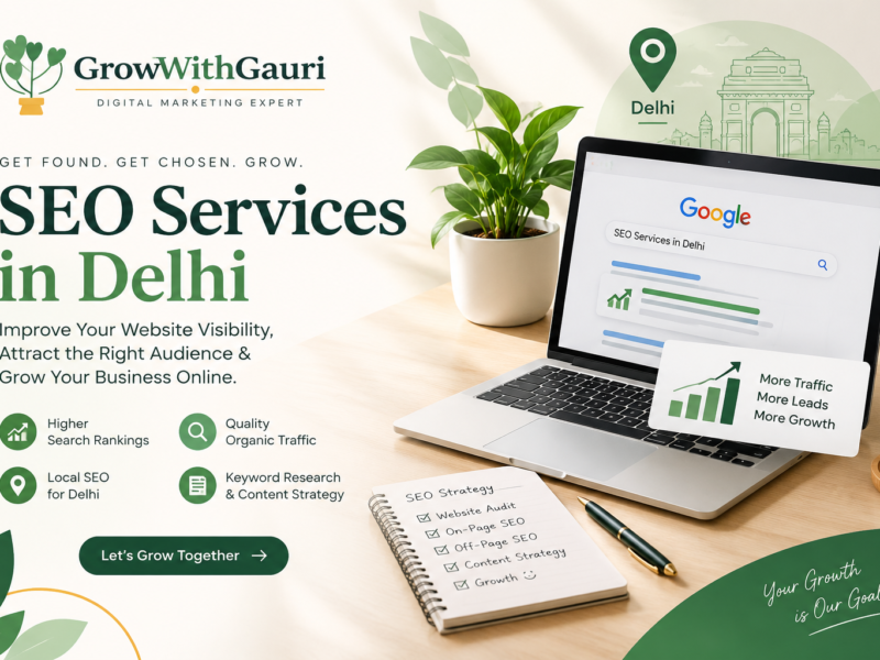 GrowWithGauri – Digital Marketing Services in Delhi