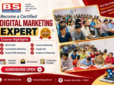 BS Coaching Centre – Competitive Exam Coaching, Computer Institute & Digital Marketing Training in Nangloi, Delhi