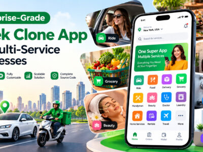 Enterprise-Grade Gojek Clone App for Multi-Service Businesses | White Label Fox