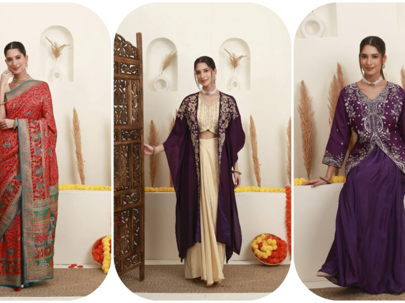 Festive Ethnic Wear for Women – Navratri Sarees & Dussehra Styles